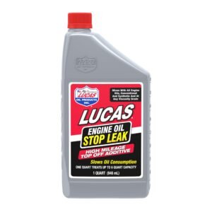 Lucas Oil 11100 Engine Oil Stop Leak - Top Off Additive – 1 qt
