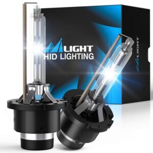 Nilight D2S HID Bulbs, 6000K Diamond White Xenon Replacement D2S HID Headlight Bulb