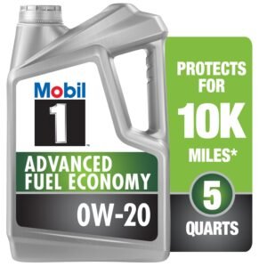 Mobil 1 Advanced Fuel Economy Full Synthetic Engine Oil 0W-20 – 5 qt
