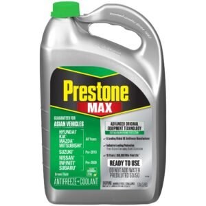 Prestone MAX Asian Green 50/50 Antifreeze & Coolant