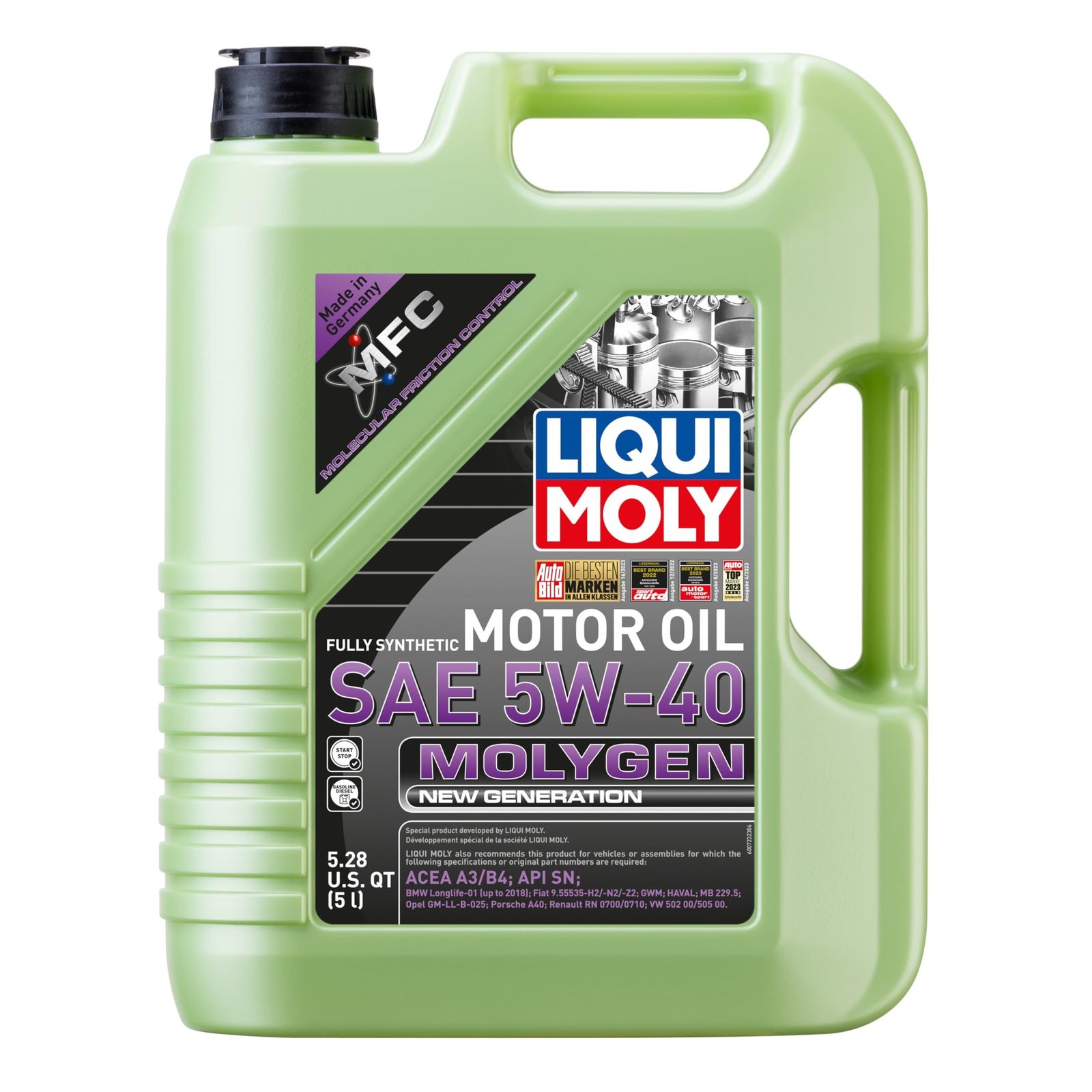 LIQUI MOLY Molygen New Generation 5W40 – 5 L (20232)