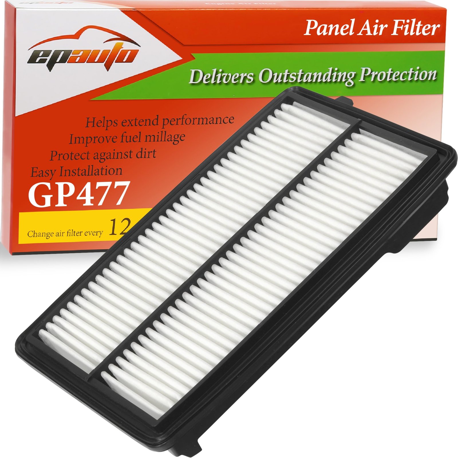 EPAuto GP477 (CA11477) Engine Air Filter