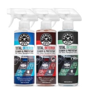 Chemical Guys Total Interior Sprayable Cleaner and Protectant Multi-Scent – 3-Pack