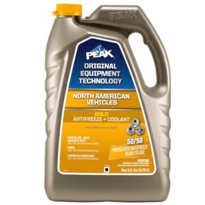 PEAK OET Extended Life Gold 50/50 Prediluted Antifreeze & Coolant
