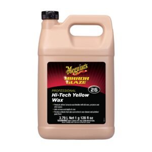 Meguiar's M2601 Mirror Glaze Hi-Tech Yellow Wax – 1 gal