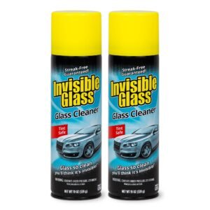Invisible Glass 91164-2PK Premium Aerosol Glass Cleaner Spray