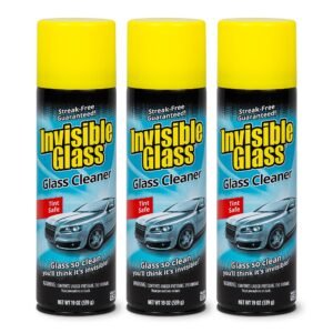 Invisible Glass 91164-3PK Premium Aerosol Glass Cleaner Spray