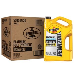 Pennzoil Platinum Full Synthetic 5W-30 Engine Oil – 5 qt