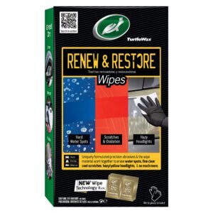 Turtle Wax 54349 Renew and Restore Wipes
