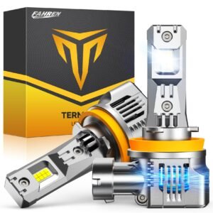 FAHREN H11 Fog Bulbs, 𝟭𝟬𝟬𝟬𝟬𝟬𝗟𝗠 𝟭𝟱𝗫 Upgraded H11/H8/H9 Bright Lighting Bulb