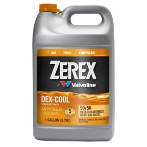 Zerex Dex-Cool 50/50 Ready-to-Use Antifreeze Coolant – 1 gal