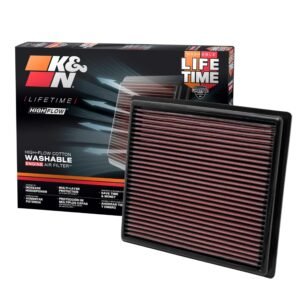 K&N High-Flow Original Lifetime Engine Air Filter