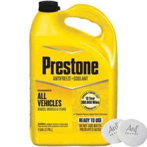 - Prestone AF2100 Antifreeze & Coolant: 50/50 Ready to Use – 1 gal
