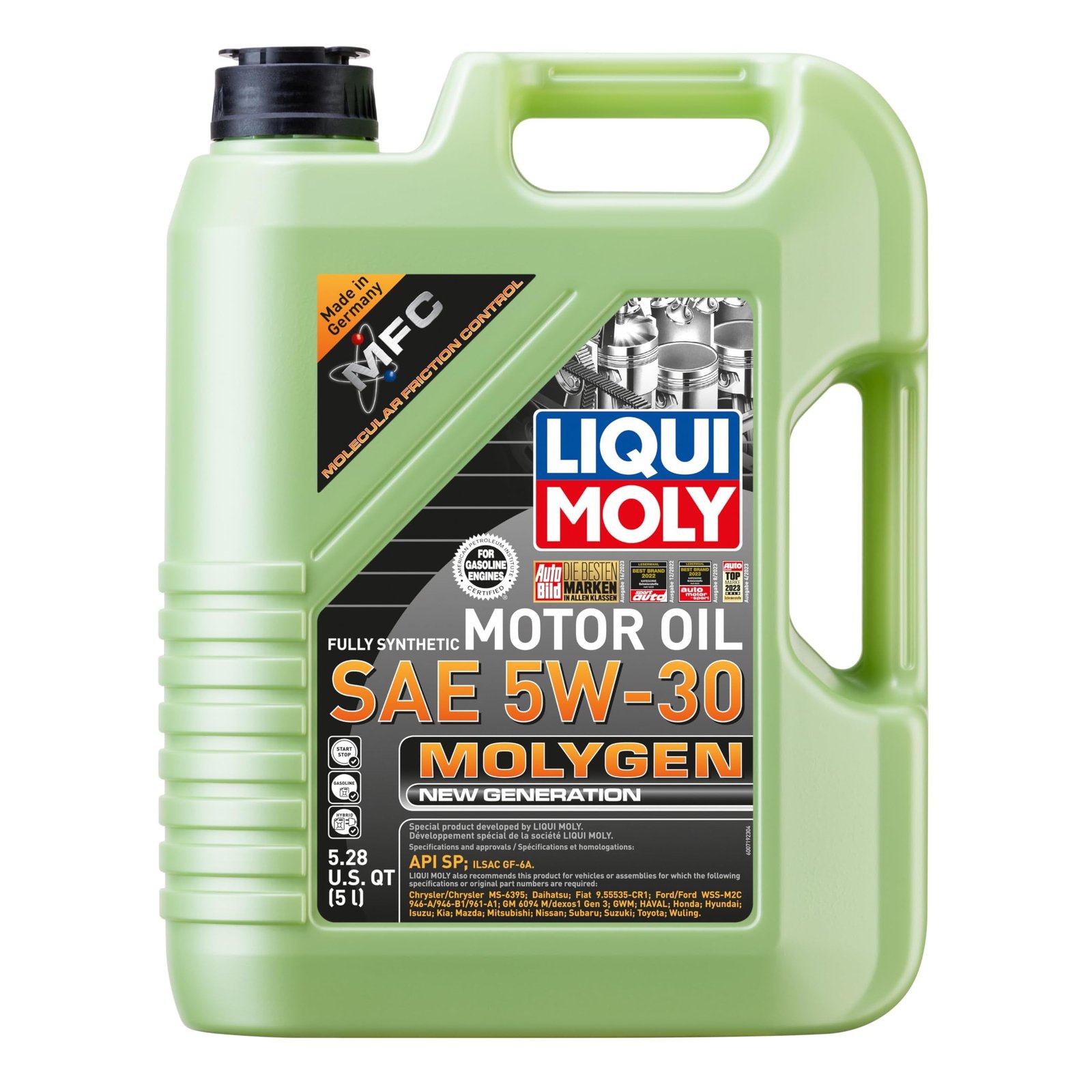 LIQUI MOLY Molygen New Generation 5W-30 Engine Oil – 5 Liter (20228)