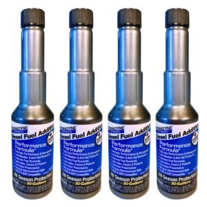 4 Bottles of Stanadyne 38564 Performance Formula Diesel Fuel Additive – 8 oz